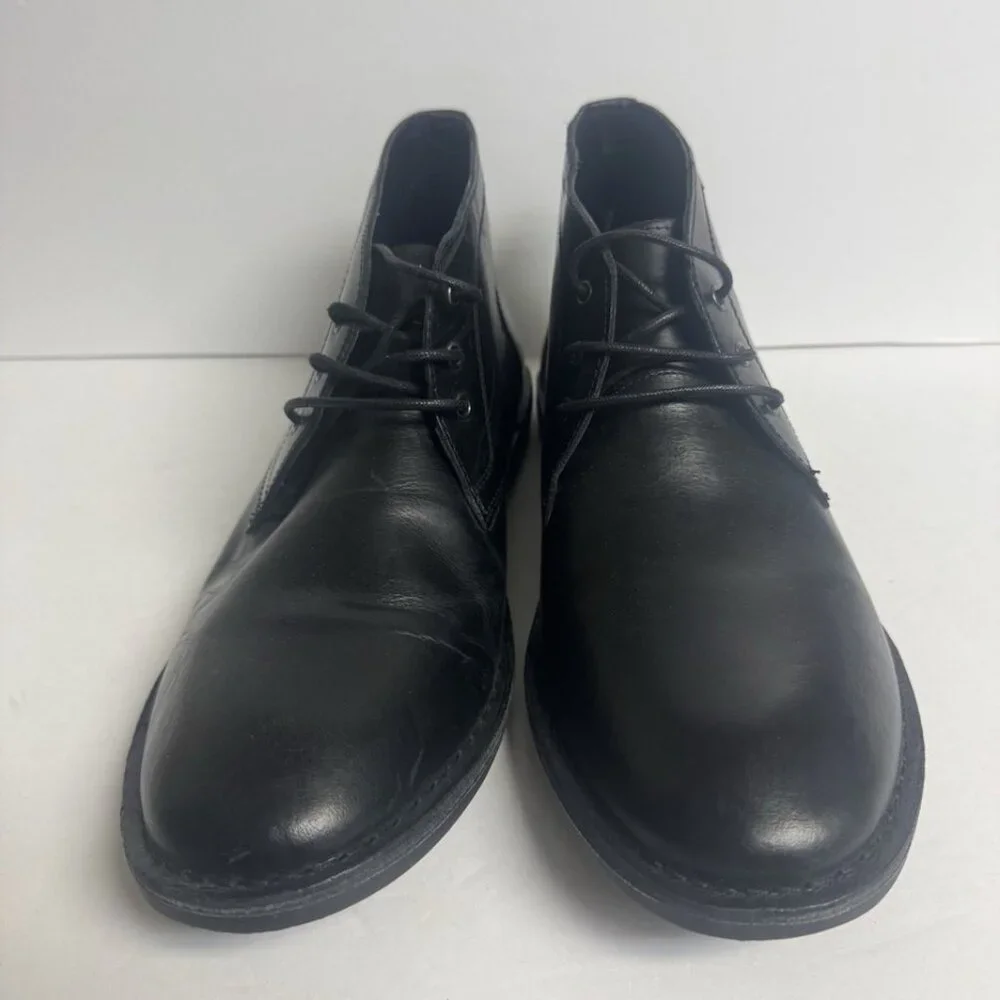 Crown Vintage Mens Casper Chukka Boot Black Size 11.5 M
